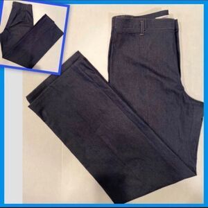 VERTIGO PARIS HIGH RISE WIDE LEG BLUE JEANS 10